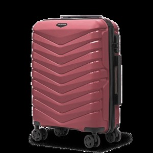 Walizka kabinowa Wings PHOENIX 2.0 polipropylen 20" WINE RED