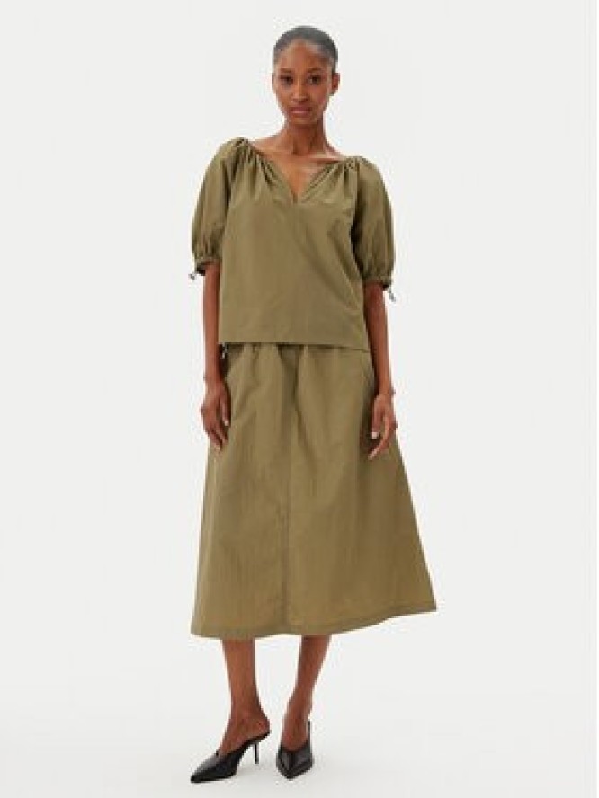 DKNY Bluzka P5BAFATG 311 Zielony Regular Fit