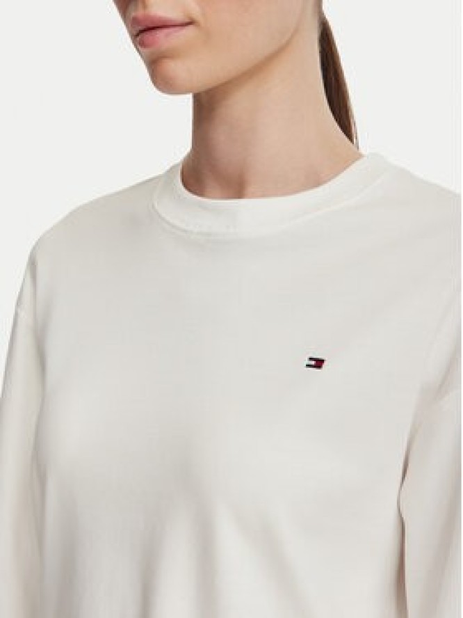 Tommy Hilfiger Bluzka WW0WW51740 Biały Relaxed Fit