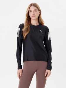 adidas Koszulka techniczna Own The Run IN1568 Czarny Regular Fit