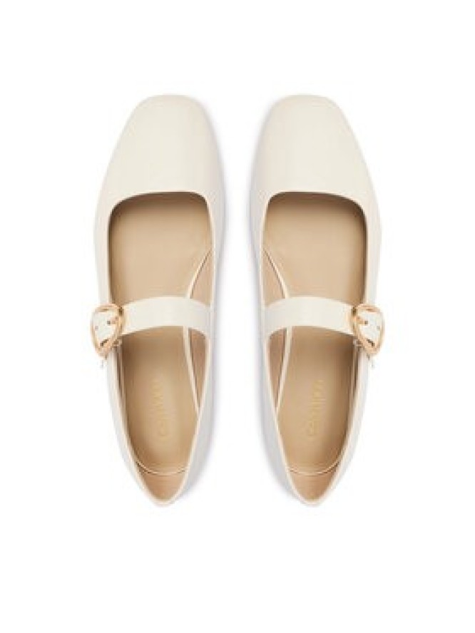 Calvin Klein Baleriny HW0HW03037 Biały