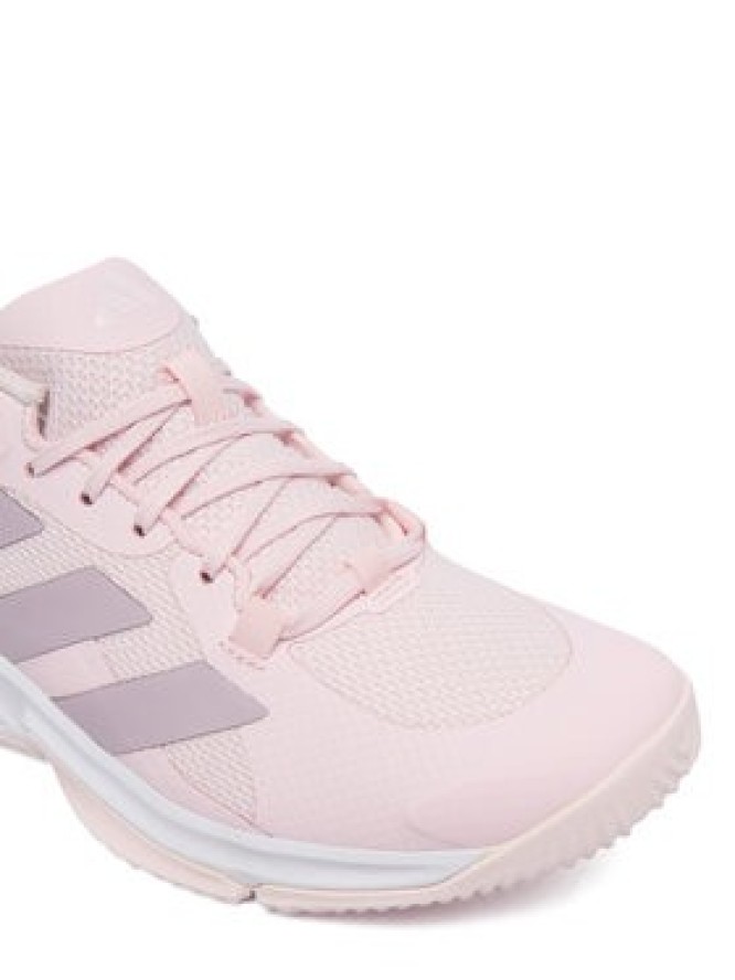 adidas Buty halowe Court Team Bounce 2.0 Shoes KJ9651 Różowy jasny