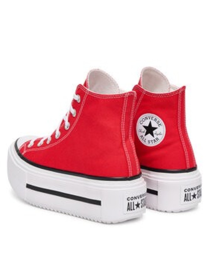 Converse Trampki Chuck Taylor All Star Lift Double Stack A15542C Czerwony