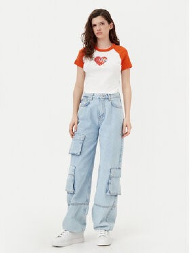 HUGO T-Shirt Dorra 50533973 Pomarańczowy Regular Fit