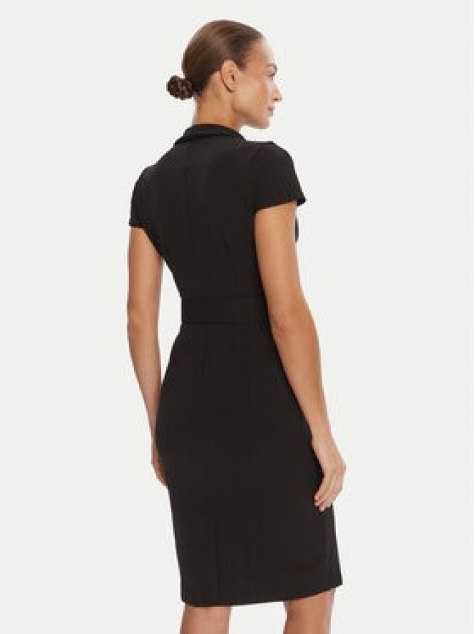 Rinascimento Sukienka koktajlowa CFC0125582003 Czarny Slim Fit