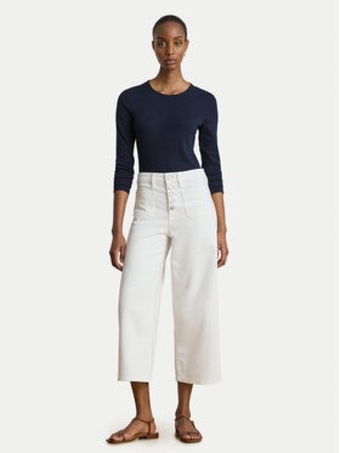 LAUREN RALPH LAUREN Bluzka 200680399020 Granatowy Slim Fit