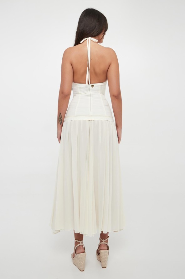 Sukienka lniana TWINSET U&B