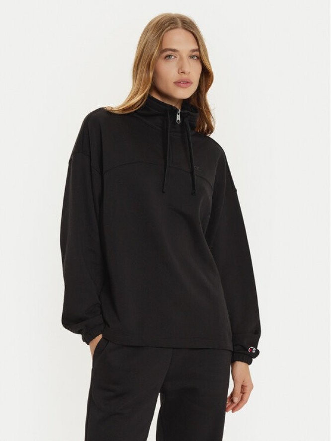 Champion Bluza 117540 Czarny Loose Fit
