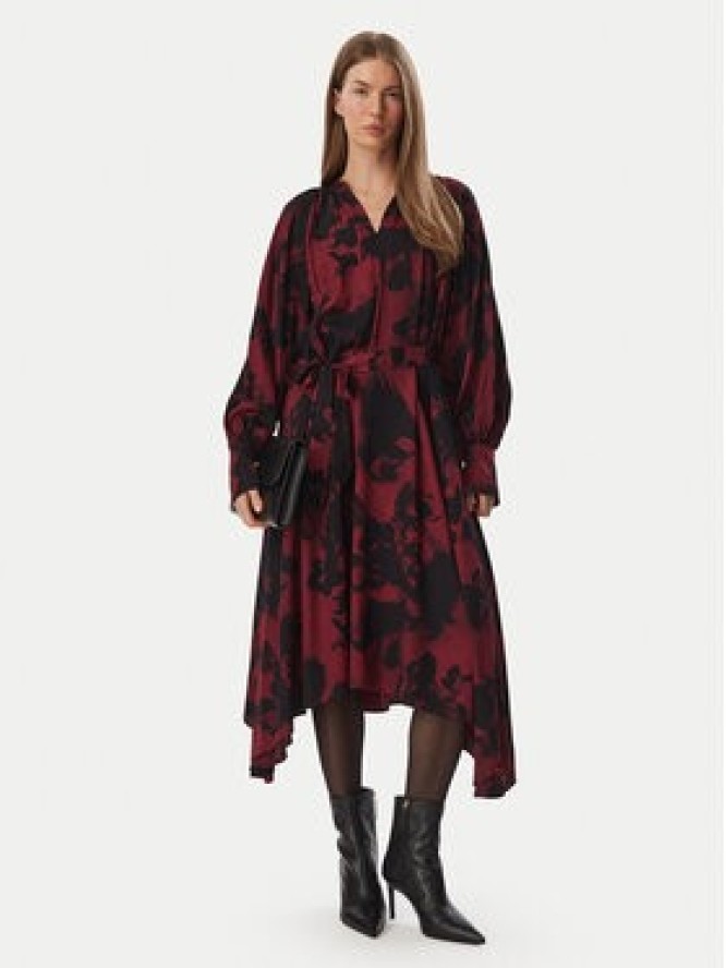 KARL LAGERFELD Sukienka codzienna B4W13006 Czerwony Regular Fit