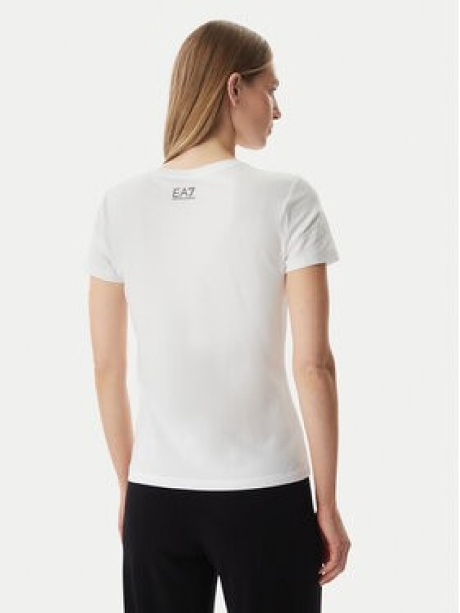 EA7 Emporio Armani T-Shirt 7W001093 AF10373 U0002 Biały Regular Fit