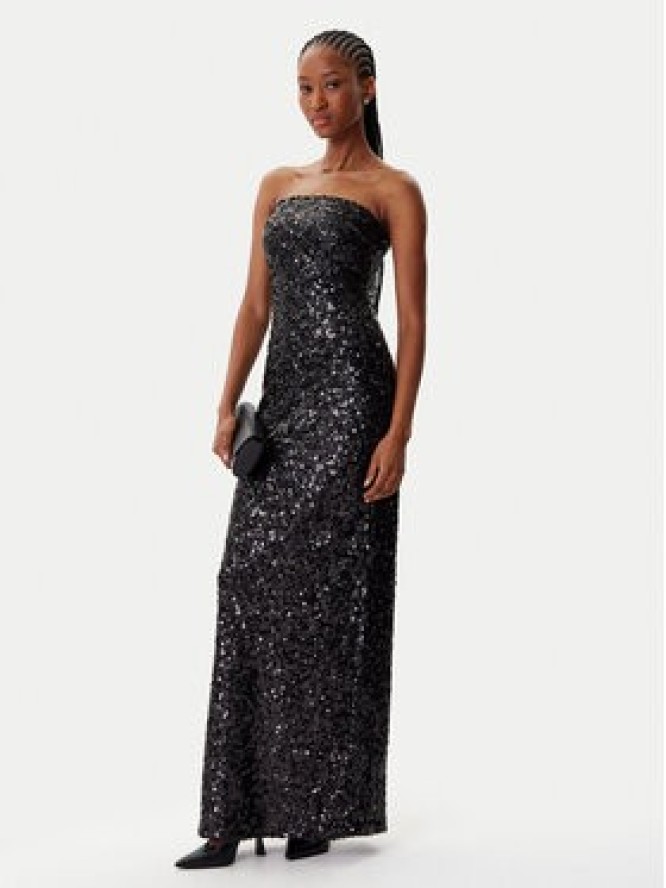 PINKO Sukienka wieczorowa 105527 A2Q4 Czarny Regular Fit