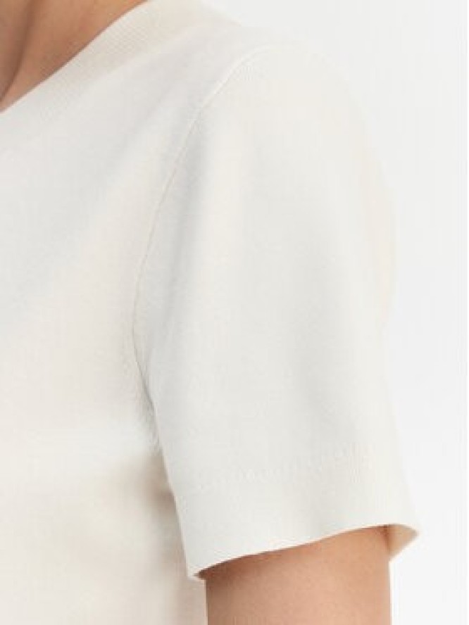 Calvin Klein T-Shirt LV147E303G Écru Regular Fit