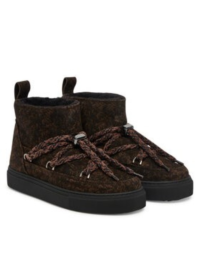 Inuikii Śniegowce Classic Low Camouflage 1001.001.0581 Brązowy ciemny