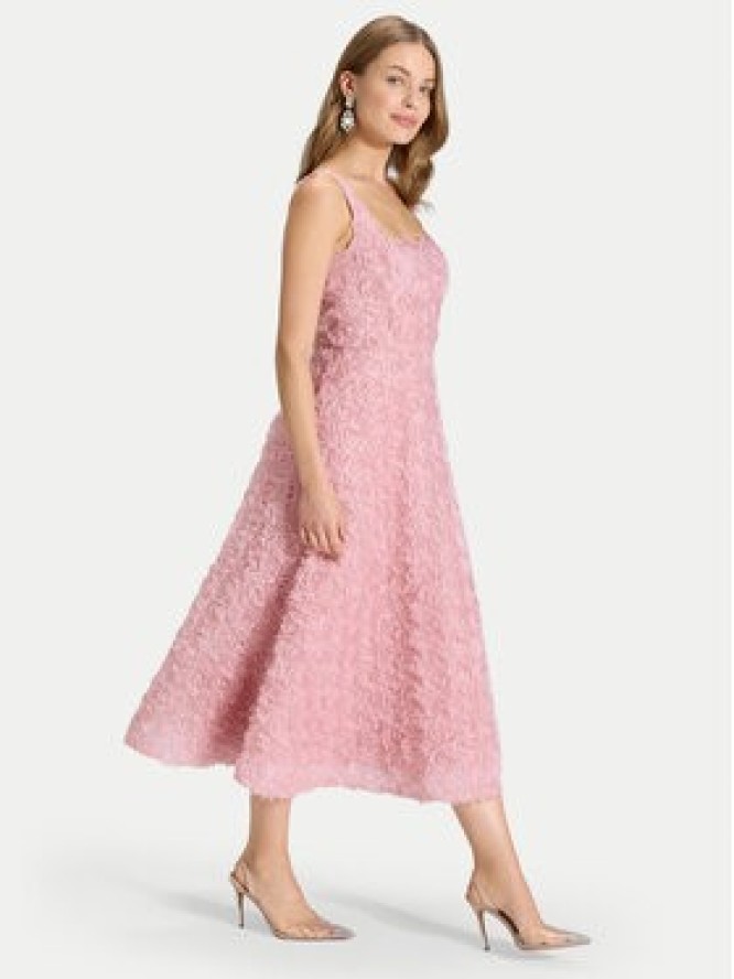 Swing Sukienka koktajlowa 5AK09100 Różowy Regular Fit