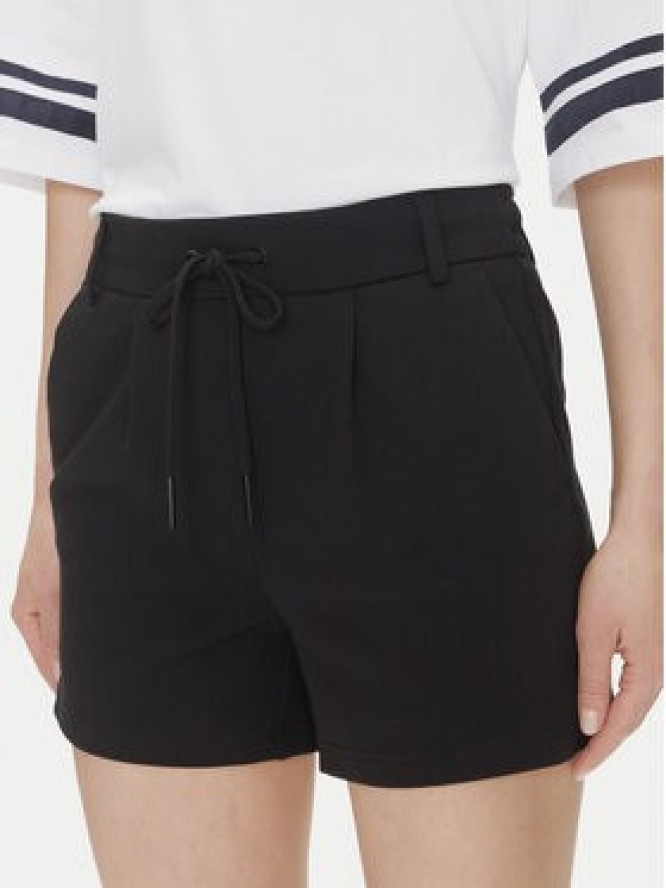 ONLY Szorty materiałowe Poptrash 15127107 Czarny Regular Fit