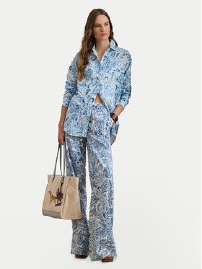LAUREN RALPH LAUREN Koszula 200P08926001 Niebieski jasny Relaxed Fit