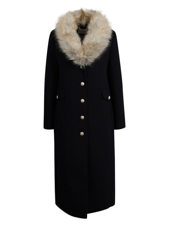 orsay Płaszcz zimowy w kolorze czarnym rozmiar: 40