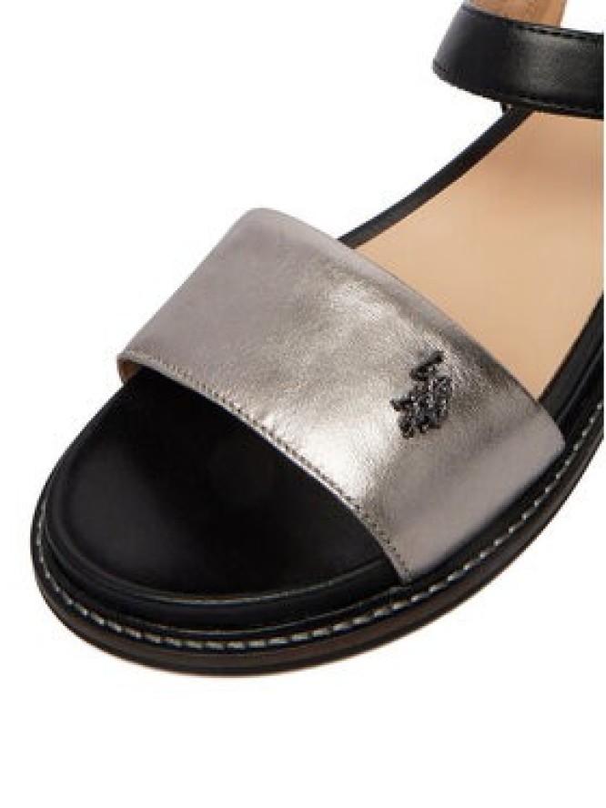 U.S. Polo Assn. Sandały EO-ADELI001W/6L1 Srebrny