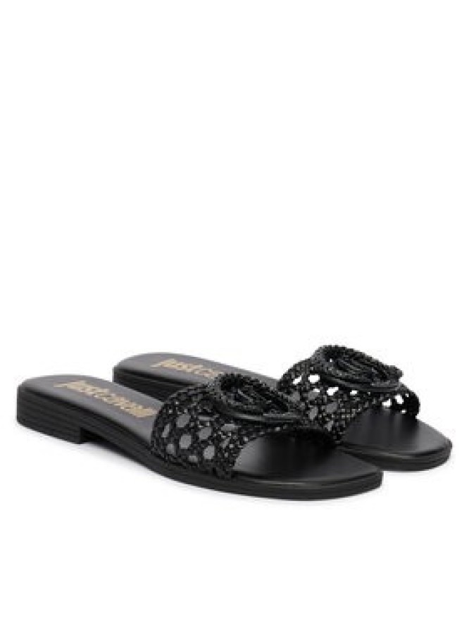 Just Cavalli Klapki 80RA3S83 ZSE38 Czarny