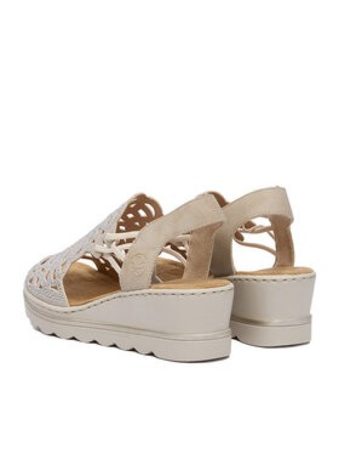 Rieker Sandały CEO-67465-62 Beżowy