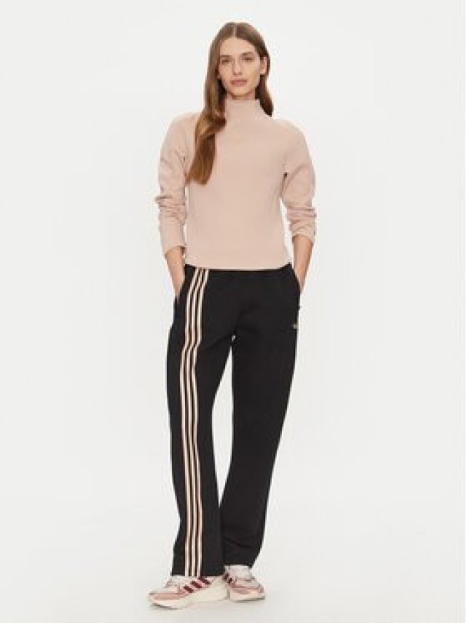 adidas Bluzka Structured Interlock JJ0938 Beżowy Slim Fit