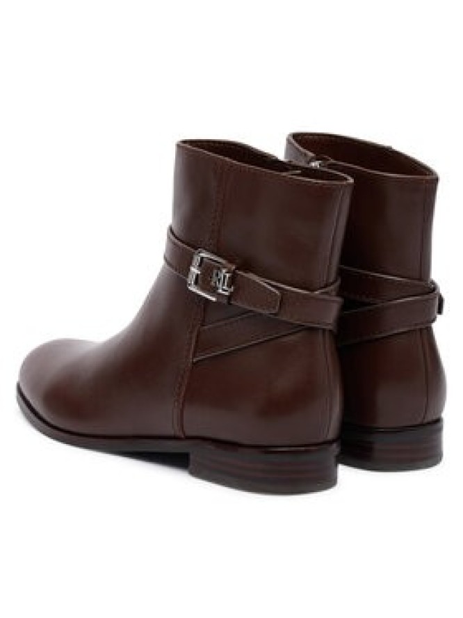 LAUREN RALPH LAUREN Botki Brooke II 802974382002 Brązowy