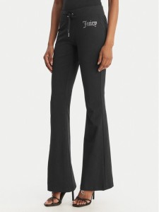 Juicy Couture Spodnie dresowe Christine JCWBJ126309 Czarny Flared Leg