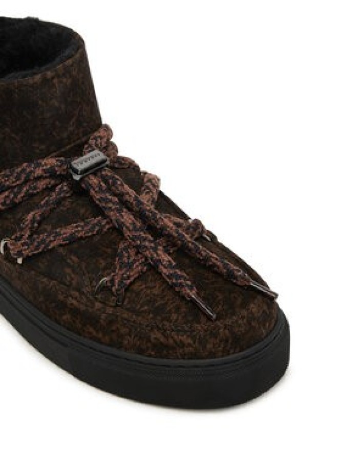 Inuikii Śniegowce Classic Low Camouflage 1001.001.0581 Brązowy ciemny