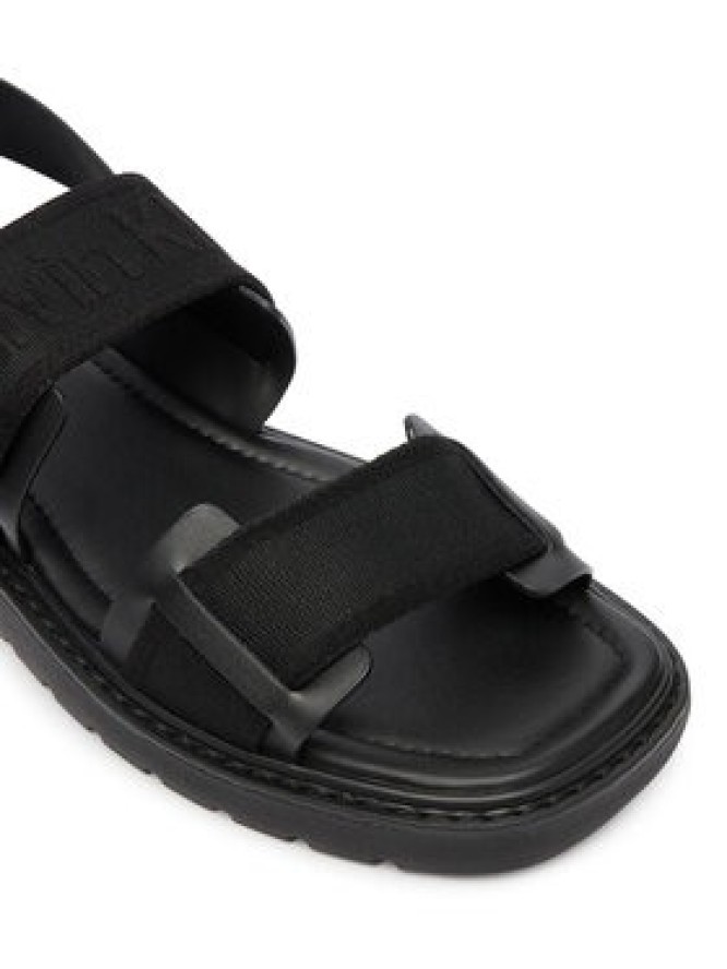 Calvin Klein Sandały Sq Molded Sandal Webb HW0HW02872 Czarny