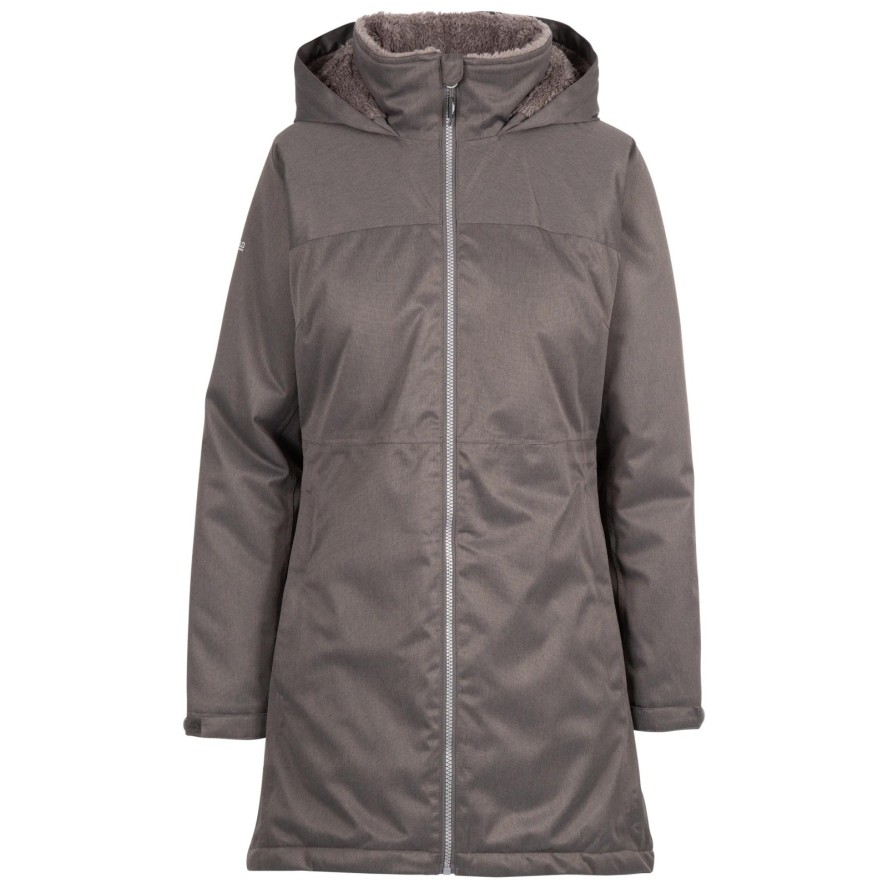 Trespass Wintry - Kobieta Jkt Dark Grey Marl