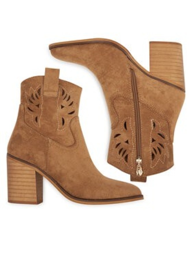 DeeZee Botki 220565-1 Brązowy