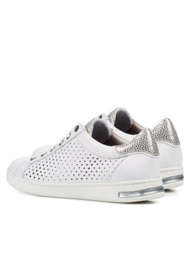 Geox Sneakersy D Jaysen D151BB 085CF C1Z1N Biały