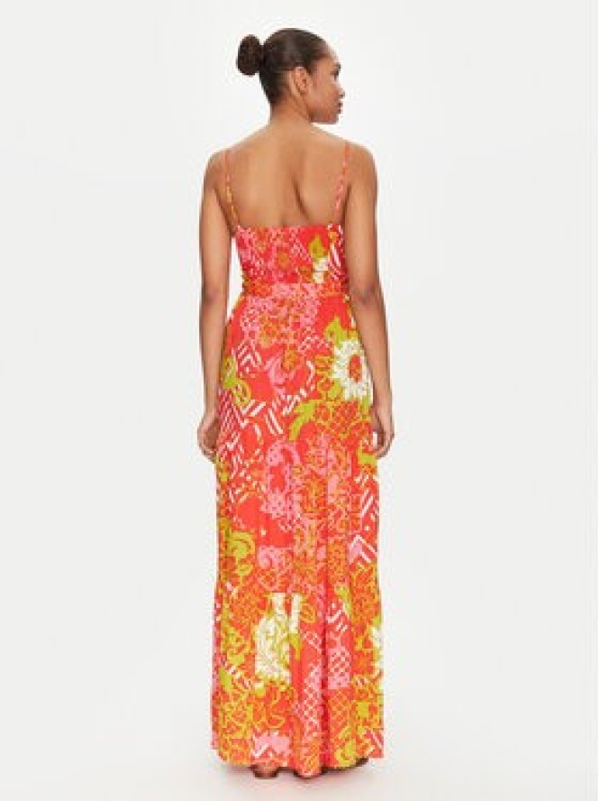 Gaudi Sukienka letnia 511BD15015 Pomarańczowy Regular Fit