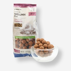 Kulki proteinowe Caperlan Wellmix Instant 20 mm 1 kg spicy tuna