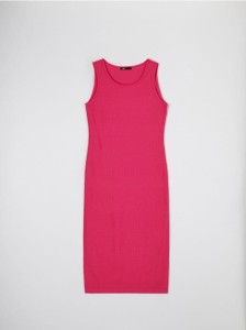 Sukienka midi - różowy