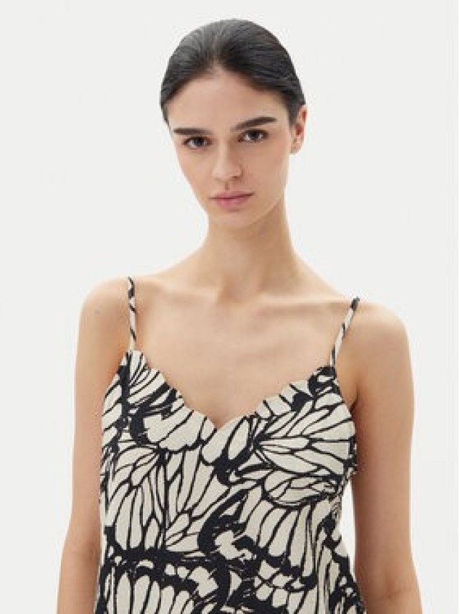 JDY Top Troya 15347220 Beżowy Regular Fit