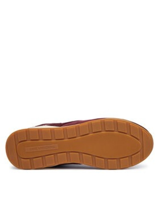 LOVE MOSCHINO Sneakersy JA15352G1PIGB55A Bordowy