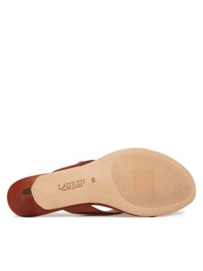 LAUREN RALPH LAUREN Japonki Francesca 802966841002 Brązowy