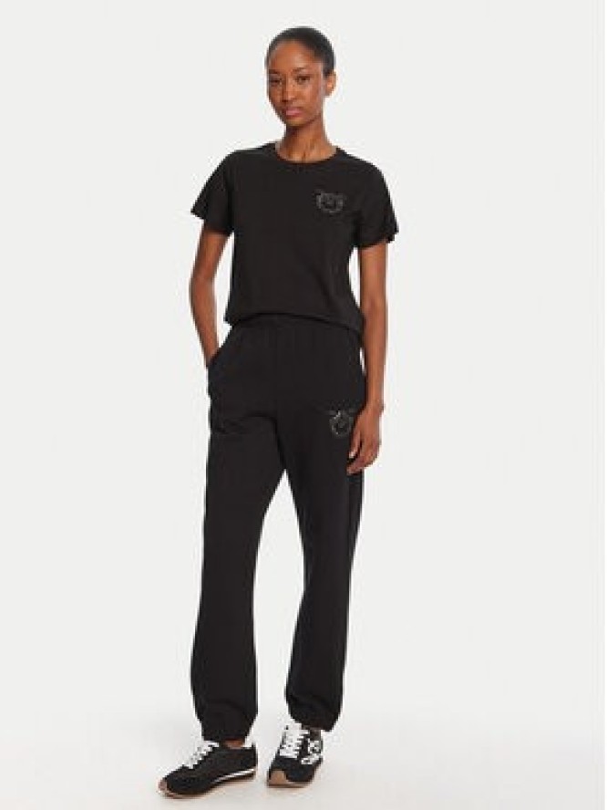 PINKO T-Shirt Nambrone 103320 A2RN Czarny Regular Fit