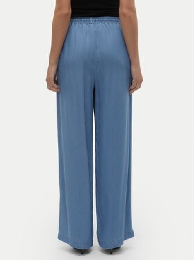 Vero Moda Spodnie materiałowe Bree 10304898 Niebieski Loose Fit