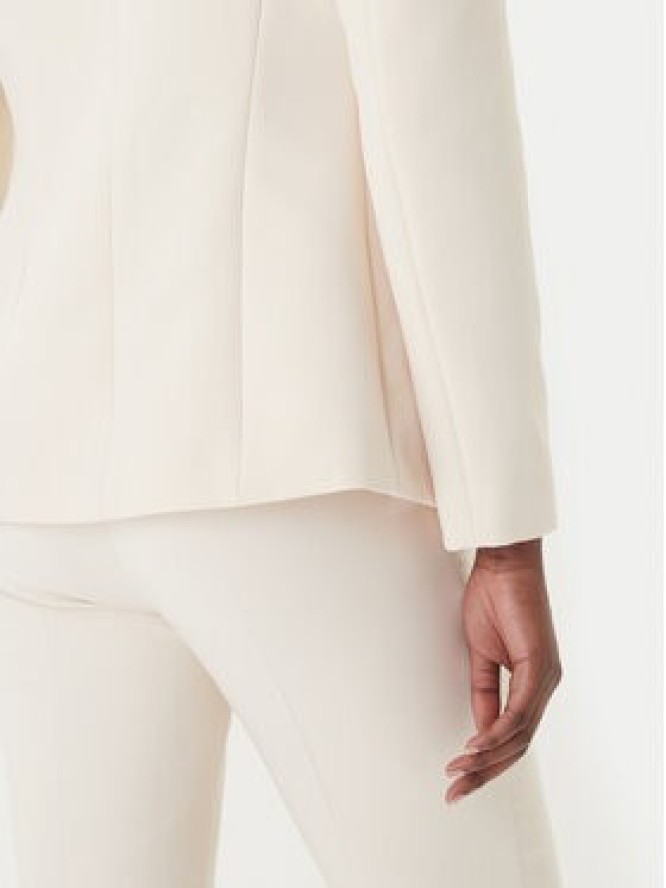 Rinascimento Marynarka CFC0128646003 Beżowy Slim Fit