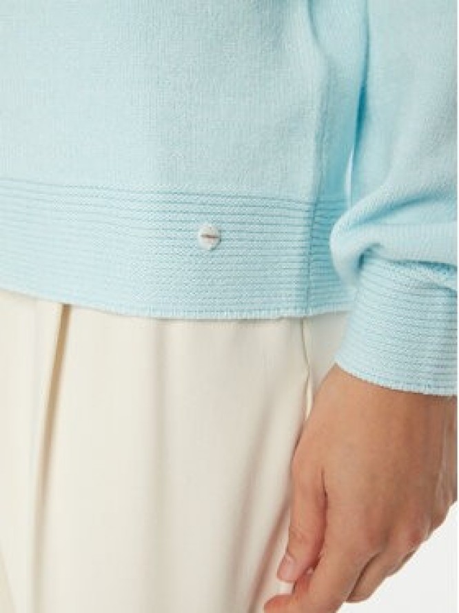 Olsen Sweter 11000585 Błękitny Regular Fit