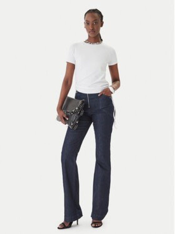 Patrizia Pepe T-Shirt 2M4549/J416-W103 Biały Reglan Fit