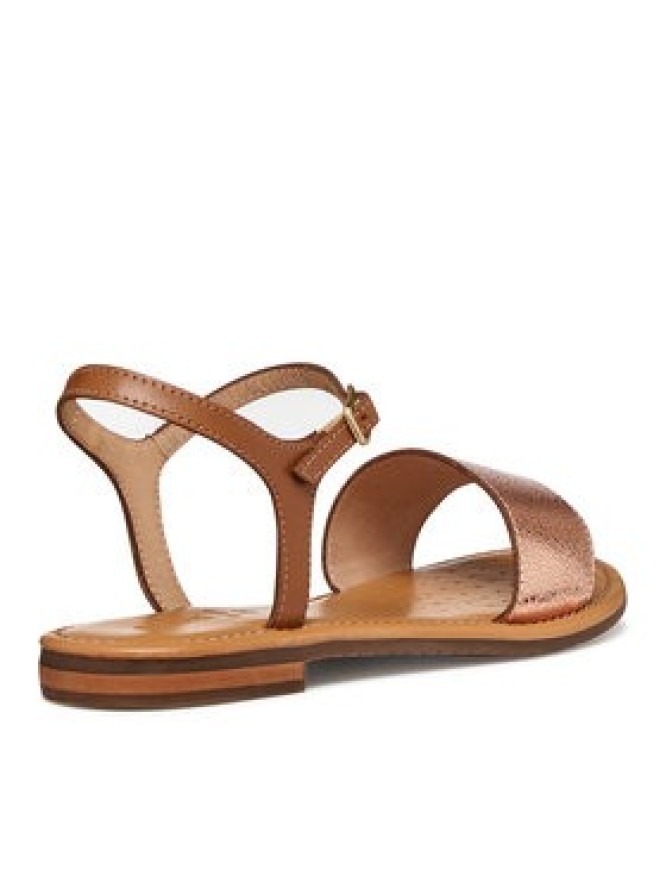 Geox Sandały D Sozy S D55LXJ 0N6KF CH85F Brązowy