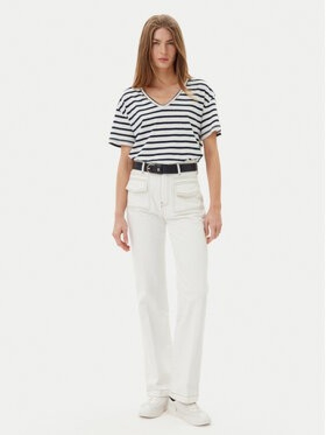 Tommy Hilfiger T-Shirt WW0WW44551 Granatowy Regular Fit