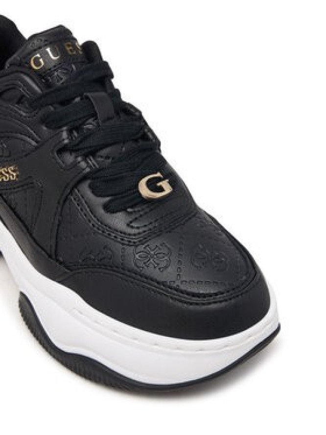 Guess Sneakersy FLFHAC FAL12 Czarny