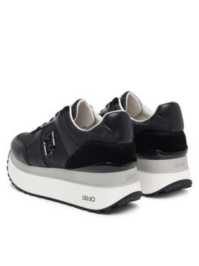 Liu Jo Sneakersy Maxi Wonder Plus 02 Bis BF6011 PX902 Czarny