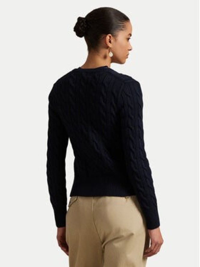 Polo Ralph Lauren Kardigan 211891643002 Granatowy Regular Fit