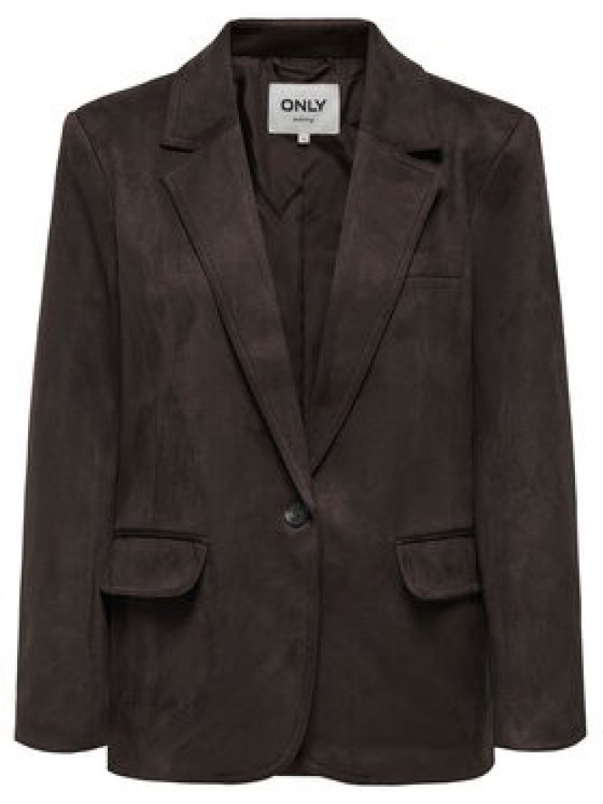 ONLY Marynarka Lina 15357019 Brązowy Loose Fit