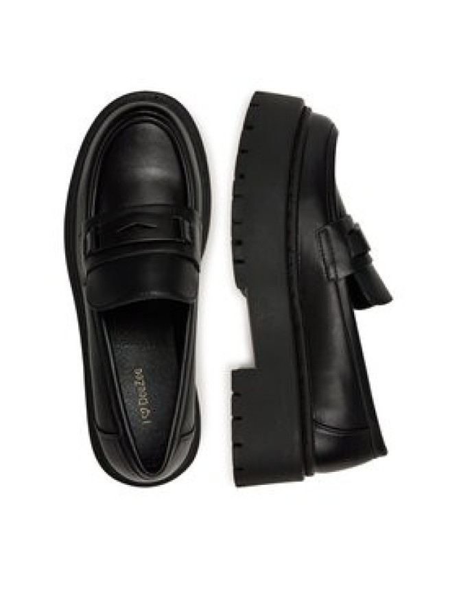 DeeZee Loafersy 13123D-3 Czarny